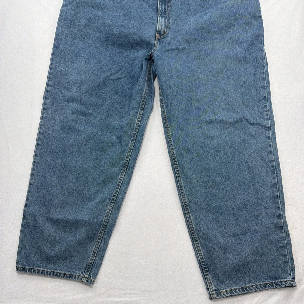 Y2K Levi's Jeans 560 Comfort Fit Tapered Leg Medium Wash Blue Denim Mens 48x30